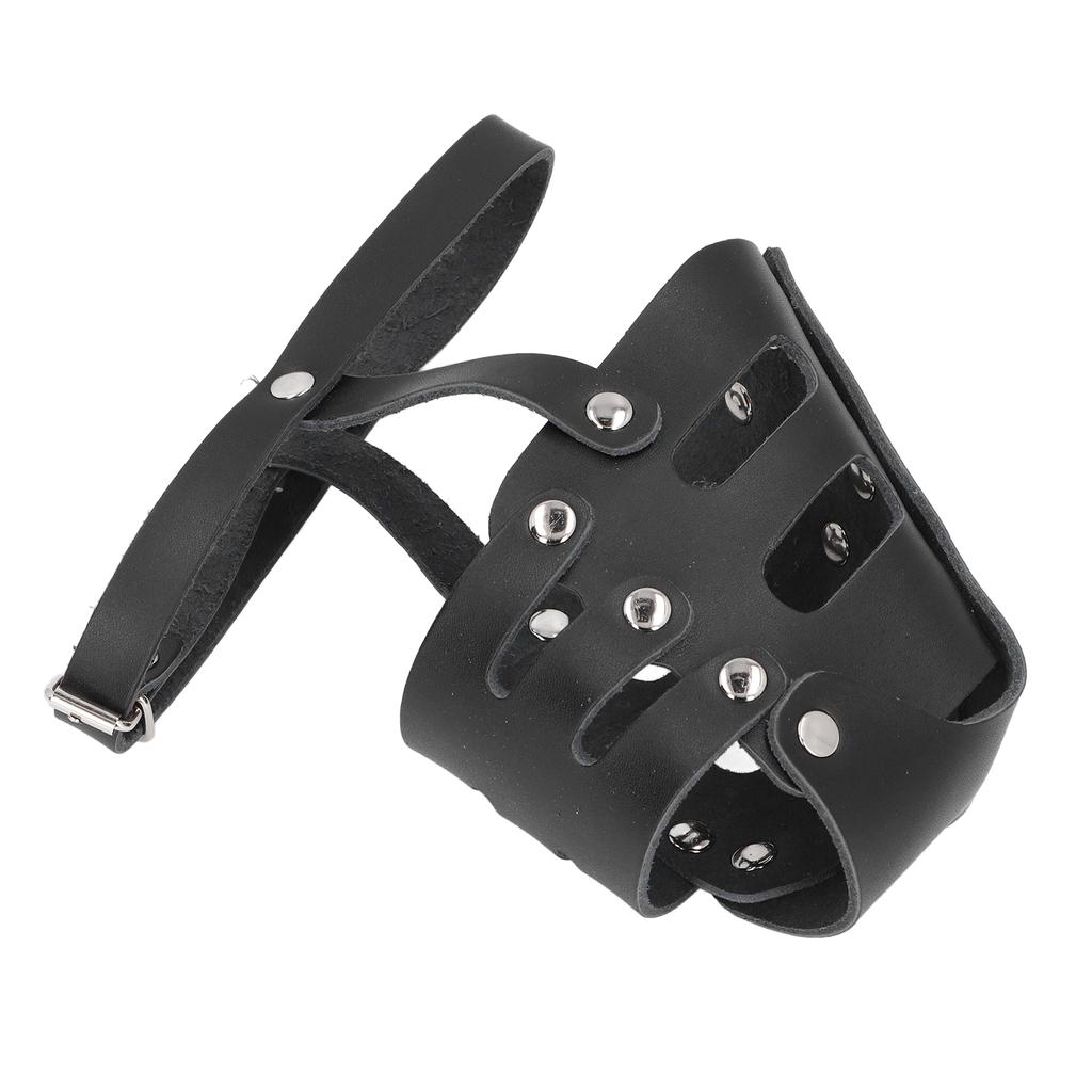 Náhubek pro psa proti kousání, žvýkání, prodyšný, nastavitelný, zesílený, snadno použitelný, kryt tlamy pro psí klec