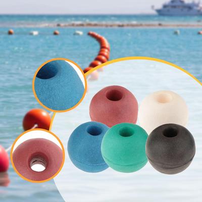 Rope Float Kayaking Boat Buoy Ball 1.5 Cm Hole Lightweight Marine Canoe and Kayak Anchor Float for Crabbing Trail Sea Channel