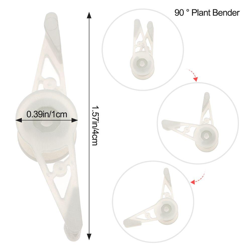 Funcții Stres redus Antrenament plante Cleme LST reutilizabile Controlează creșterea Dispozitiv de îndoire a plantelor la 90 de grade