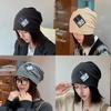 Fall Winter Knit Hat With Breathable Polyester For Women Casual Stylish Headwear