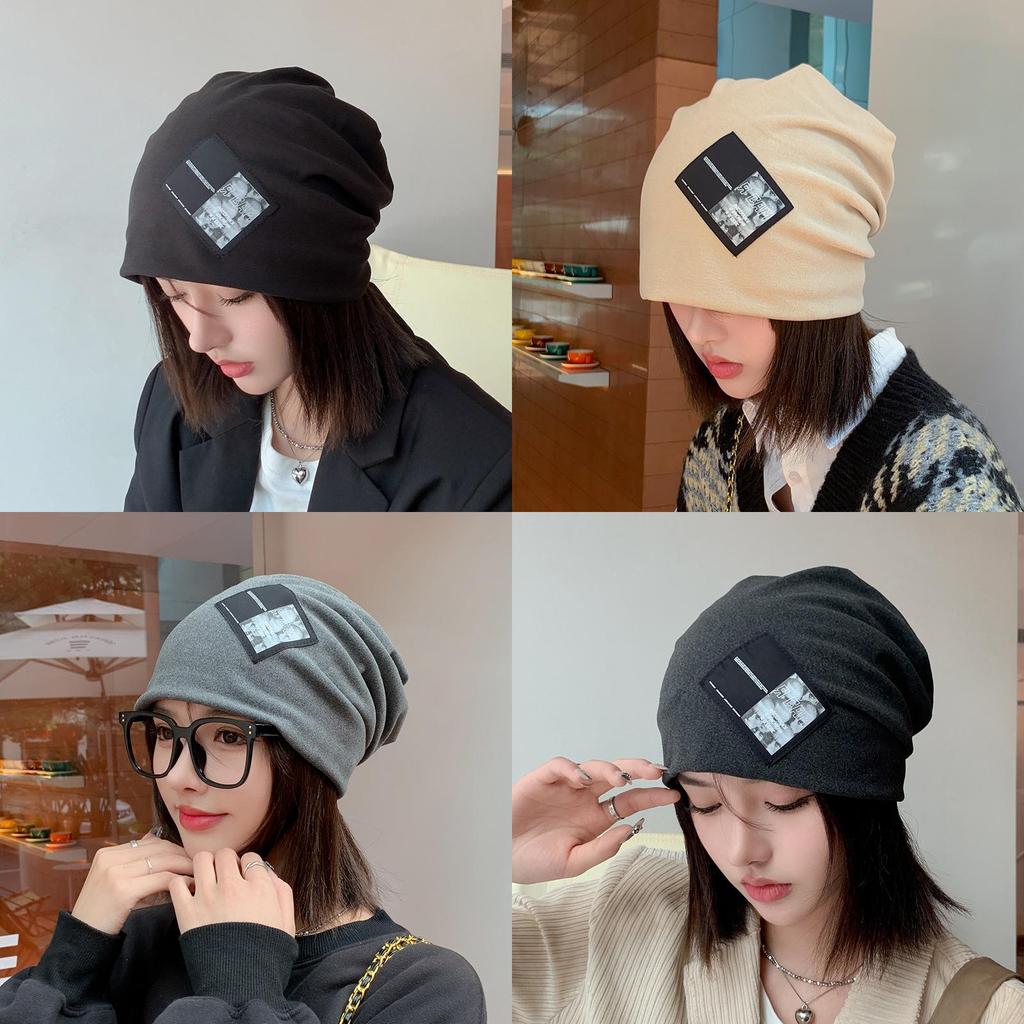 Fall Winter Knit Hat With Breathable Polyester For Women Casual Stylish Headwear