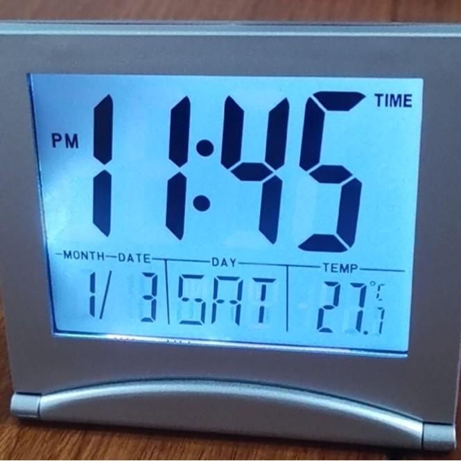 Projection Clock With Digital Calendar Temperature Weather Forecast For Home Office