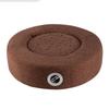 Portable Solid Wood Moxibustion Stool and Cushion Set for Hip, Abdomen, and Back Therapy