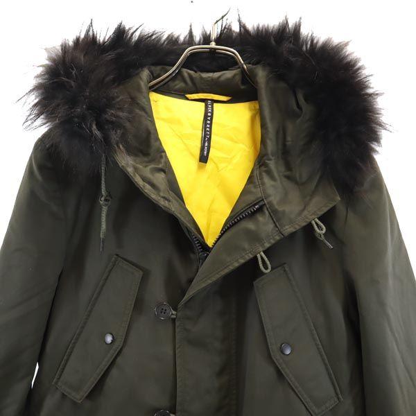 BLACKBARRETT by NEIL BARRETT Sanyo Shokai 2WAY Real Fur Mod coat Men's Used
