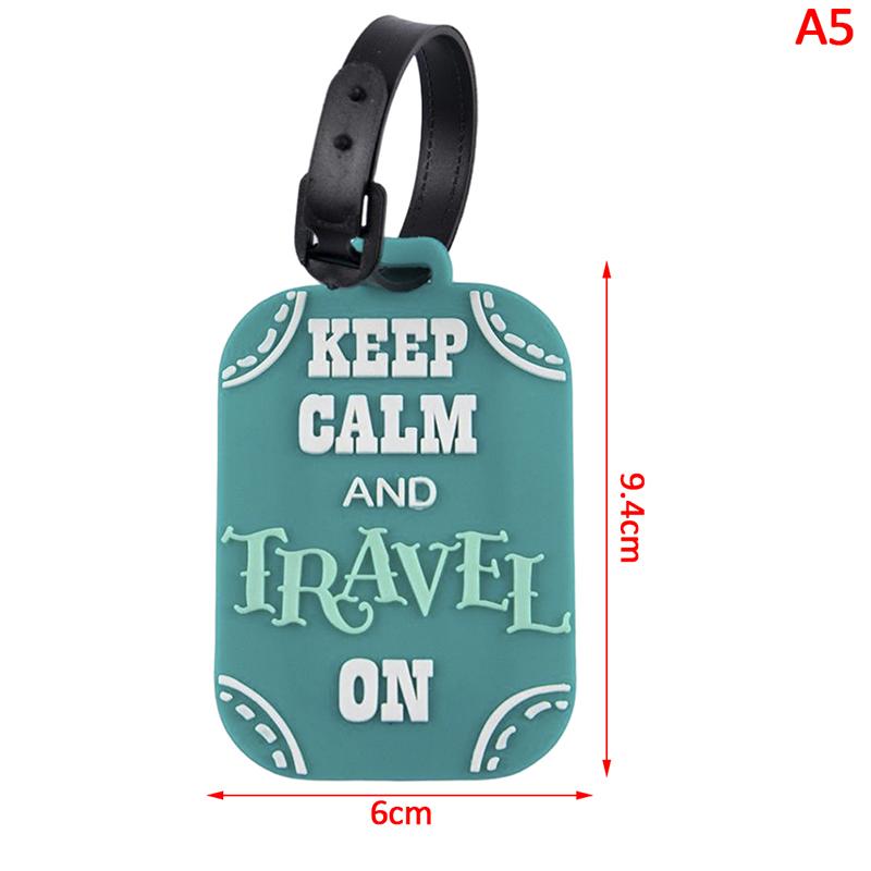 

1 шт. дорожные принадлежности багажная дорожная бирка силикагель чемоданные этикетки имя идентификатор адрес бирки посадочная бирка багажа портативная этикетка