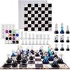 1 Set Diy Drop Glue International Chess Crystal Epoxy Resin Mold 3D Chess Piece Silicone Mould Accessories