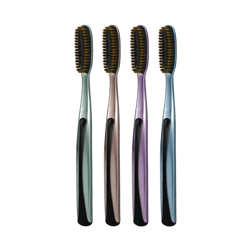 Uanicce Innovative U-Shaped Long-Handled Toothbrush: Luxurious Wide Head with Soft Bristles for Effective Gum Protection and Teeth Cleaning at Home.