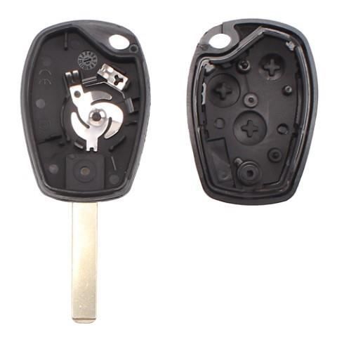 CLE PLIP RENAULT Modus Clio Kangoo Twingo Wind 3 Buttons FLAT BLADE SHELL Pro-Plip