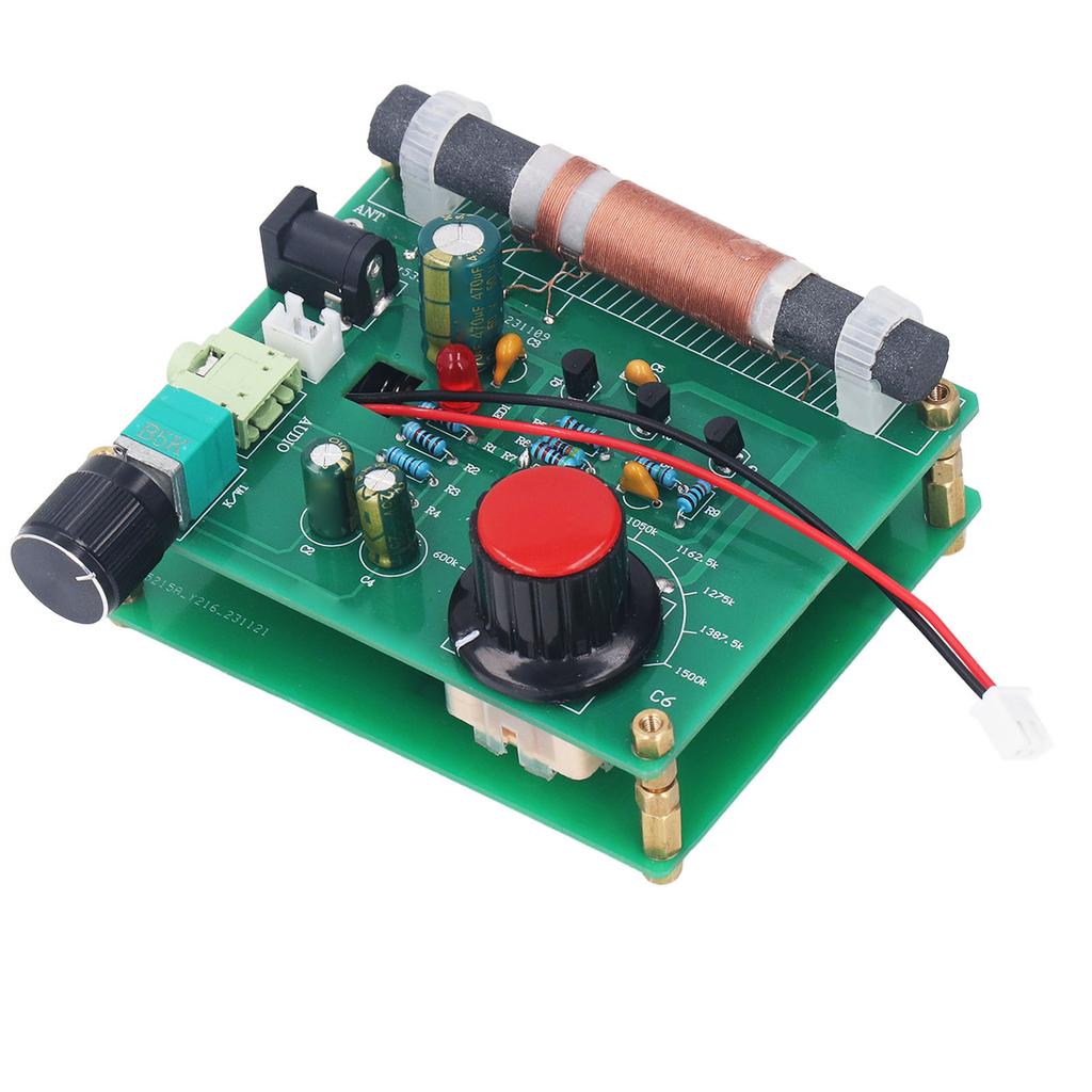 AM Transmitter 600Khz?1500Khz Amplitude Modulation Transmitter 5?12V with 3.5mm Headphone Interface