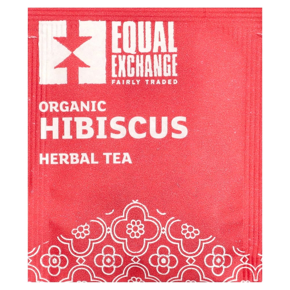 iHerb Equal Exchange Hibiscus Herbal Tea, Caffeine-Free, 20 Tea Bags, 40g (1.41 Oz)