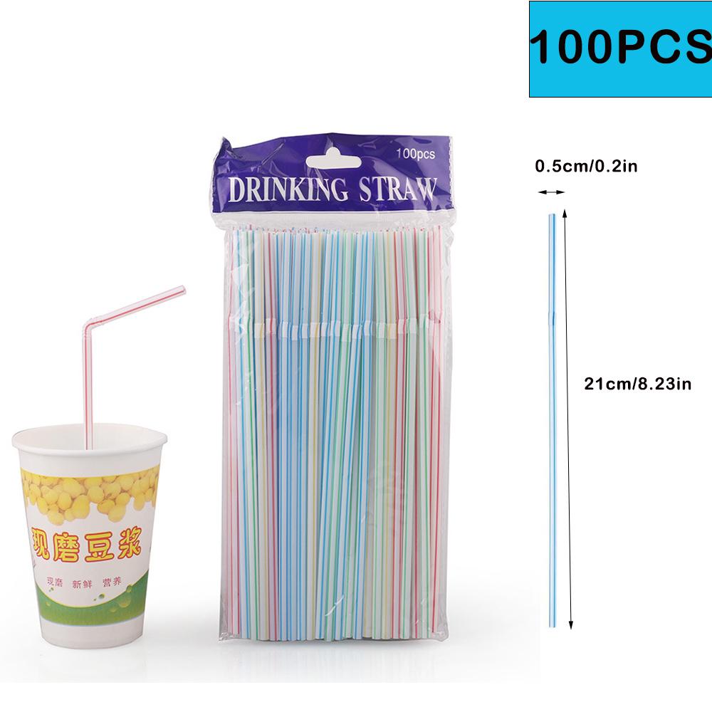 50–400 Stück bunte und schwarze große Trinkhalme für Bubble Tea, Milchtee, Smoothies, Milchshakes, Partys, Hochzeiten, Bars, Heimdekoration