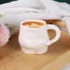 BRCute Ceramic Mug Creative Belly Pinching Coffee Cup Daily Home Breakfast Milk Cup Office Staff Afternoon Tea Mugs Coffee CupsEY