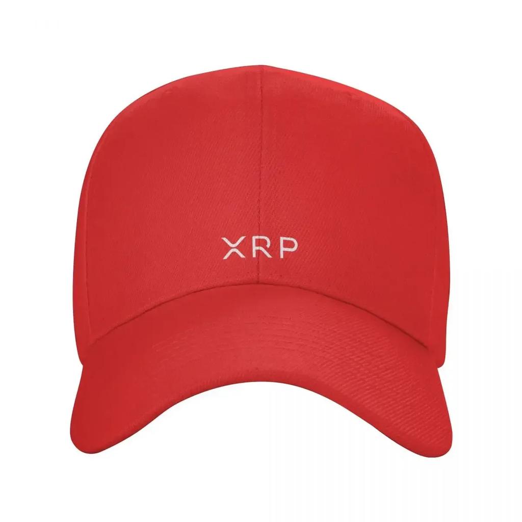 Classic Ripple XRP Ripple Red Baseball Cap Unisex Women Custom Adjustable Adult Bitcoin Dad Hat Hip Hop Snapback Hats Trucker Caps
