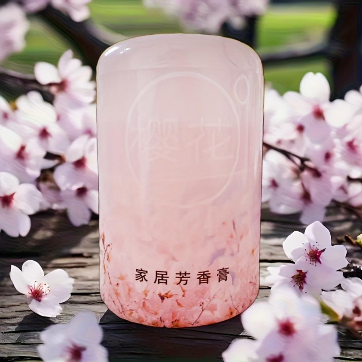 

Твердые парфюмированные освежители воздуха - 6 ароматов, Подходят для автомобилей, домов, кухонь, спален и ванных комнат - Декорированные сферические контейнеры с крышками cherry blossom scent