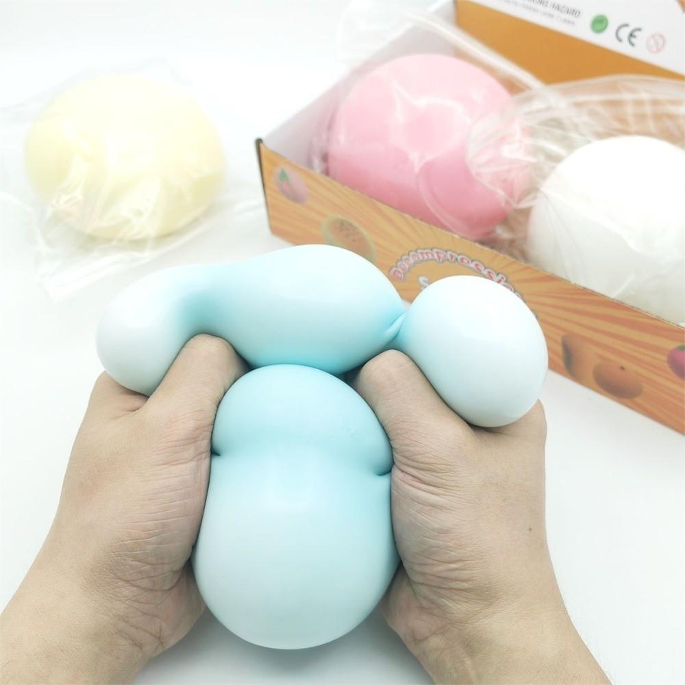 10cm Size Fluid Cheese Ball Anxiety Relief Anti-Stress Giant Slow Rebound Ball Slow Rebound Super Large Stress Ball Party Gift
