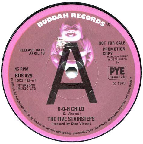 

7inch Record FIVE STAIRSTEPS - O-o-child BDS429PROMO BUDDAH 1975 UK Soul/Funk Used