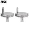 New Stainless Steel Toilet Seat Connector Bathroom Hardware Replacement Fix Hinge Furniture Hardware Accessories Fixings Screws