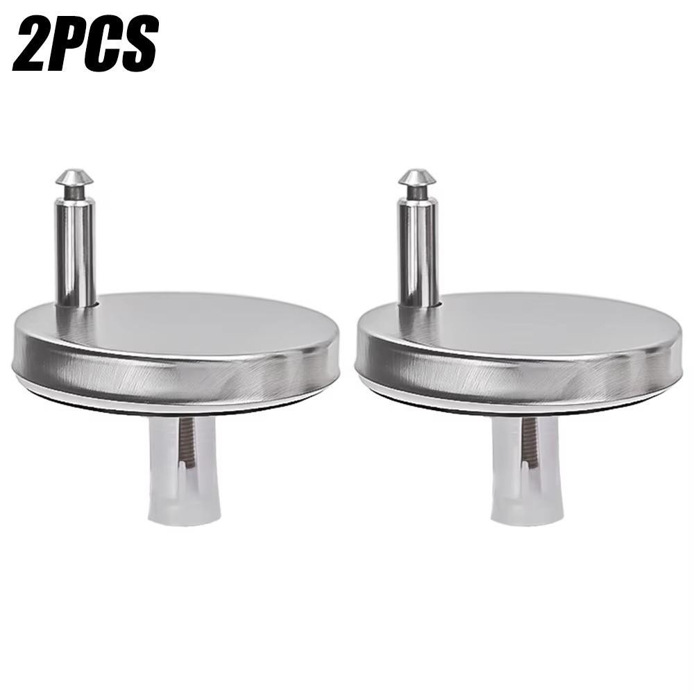 New Stainless Steel Toilet Seat Connector Bathroom Hardware Replacement Fix Hinge Furniture Hardware Accessories Fixings Screws