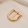 1/2Pcs 2cm Inner Diameter Metal Pin Buckle For Thin Belts Women's Belt Accessories Fashionable Belt Buckles