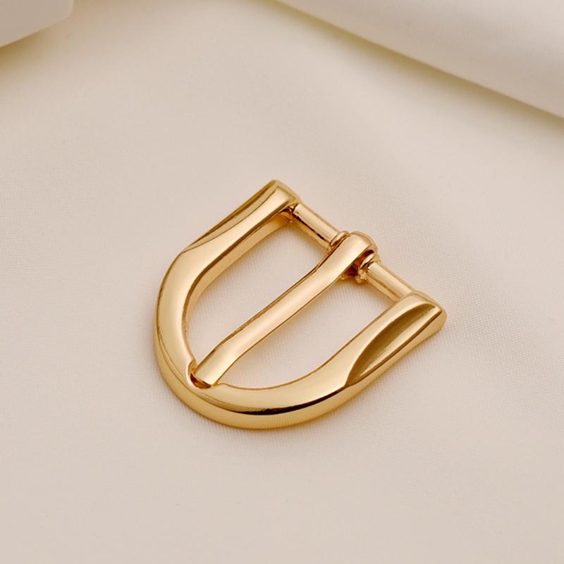 1/2Pcs 2cm Inner Diameter Metal Pin Buckle For Thin Belts Women's Belt Accessories Fashionable Belt Buckles