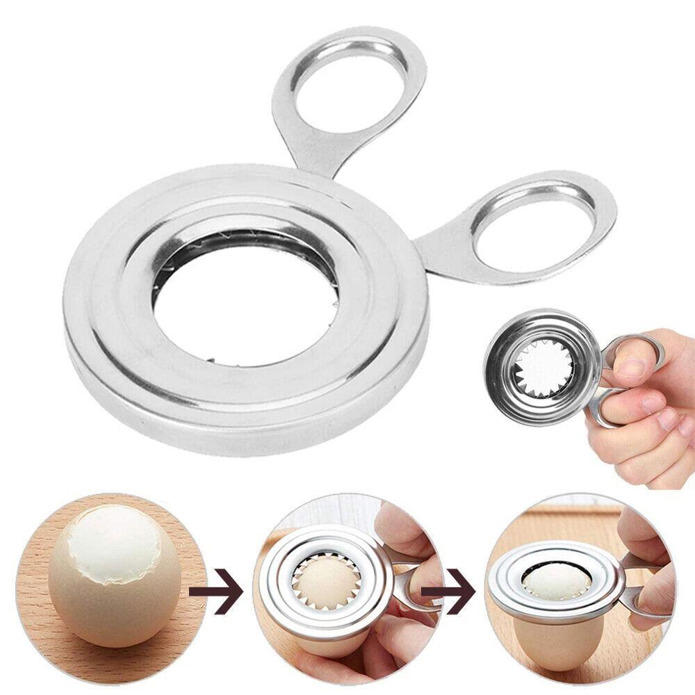 Eggs Kitchen Gadget Egg Shell Opener Boiled Egg Shell Cutter Topper Cutter Scissors Knocker Opener