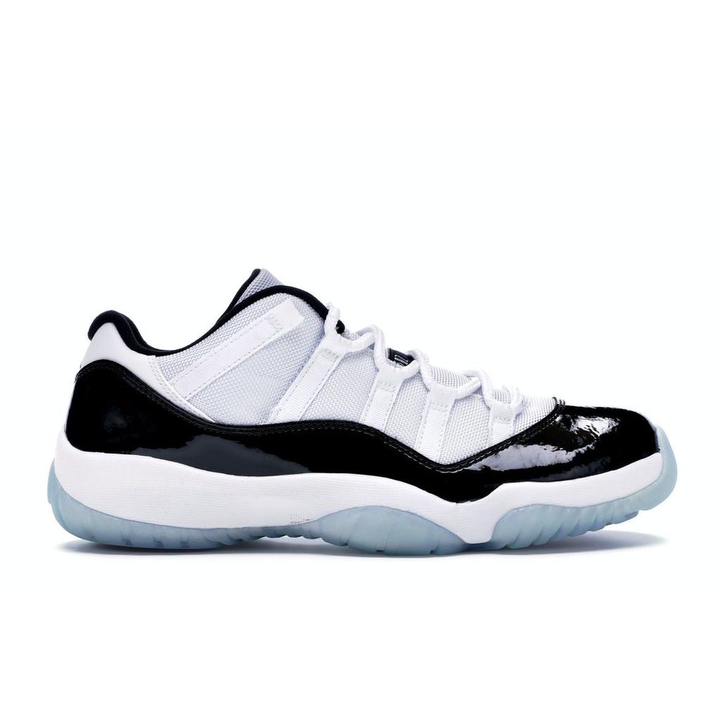 Air Jordan 11 Retro Low Concord Men Sneakers White Black 528895-153