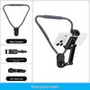 Anti-Shake Magnetic Neck Lanyard for Mobile Phones & DJI Action 6/5 Pro - Ideal for Live Streaming, Running, Cycling