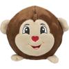 Jouet Peluche - Trixie - Singe Rond - Marron - Pack De 2 - Pour Chien