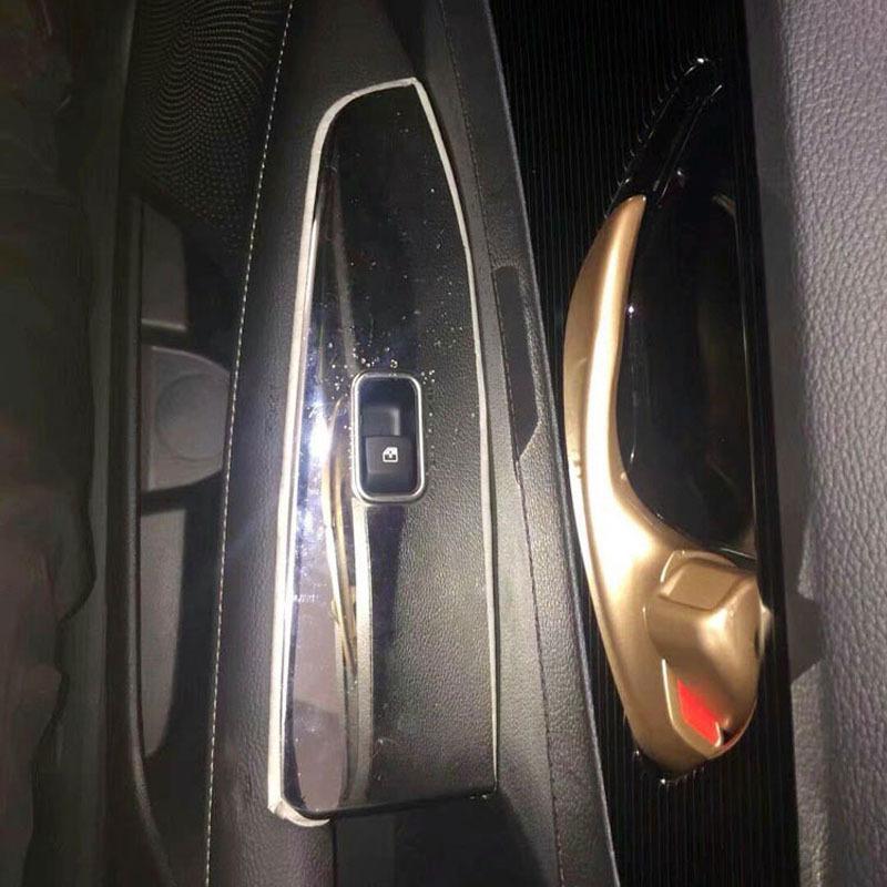 Window Motor Door Handle Armrest Cover Car Interior Trim for Kia Cerato K3 4 Forte 3 Car Styling Sticker Accessories 4 Pcs