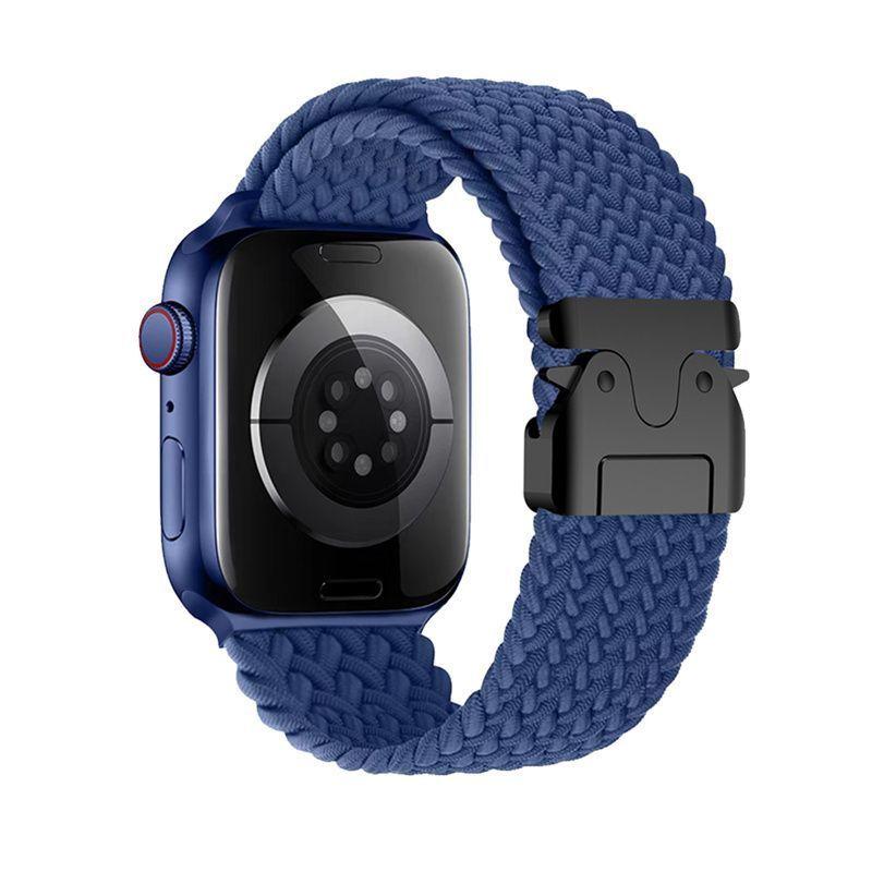 Braided Band For Apple Watch Straps 40 Mm 44mm 46mm 42mm 49mm 45mm 41mm 38mm Bracelet IWatch Series 10 SE 9 8 7 6 Ultra 2 Bands