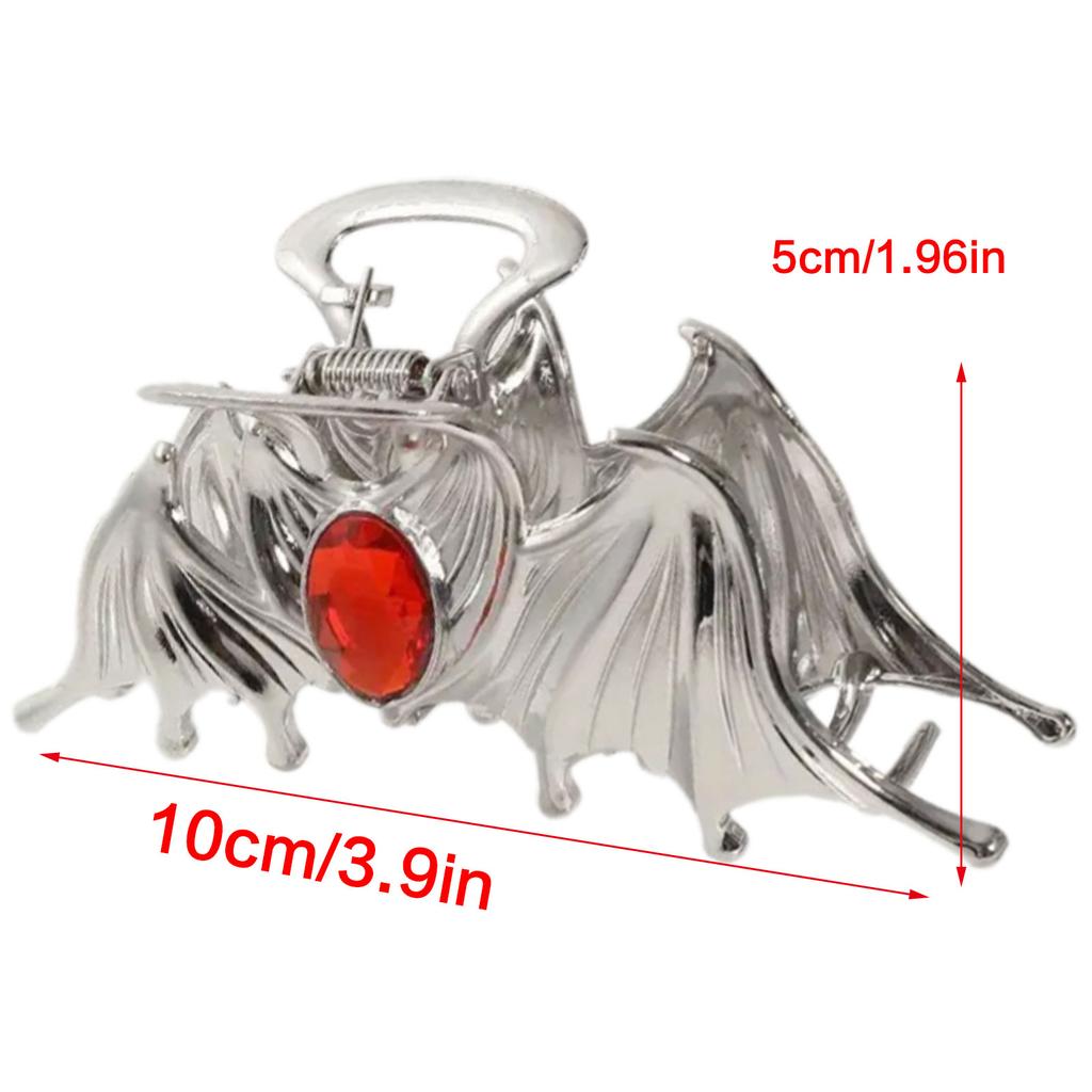 Oversized Cat Eye Claw Clip Practical Metal Hair Accessory Ergonomic Design Secure Grip Travel Friendly Hairstyling