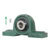 4 Pcs UCP201-8 1/2" Bore Solid Base Pillow Block Bearing Self Aligning 2 Bolt