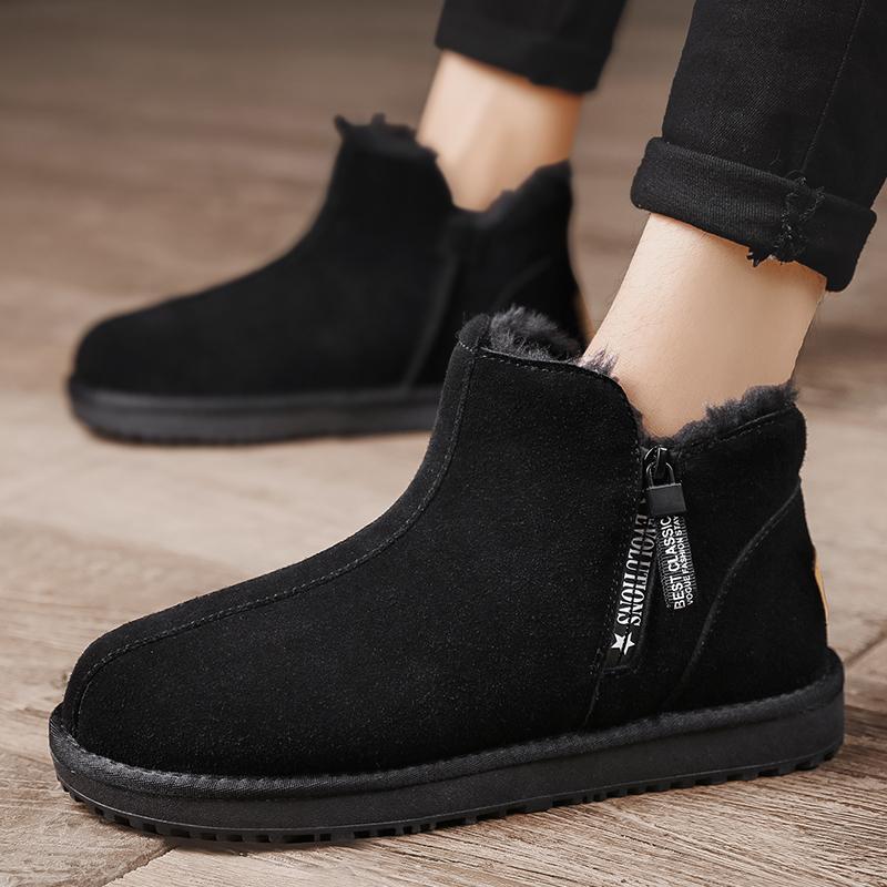Fashion2024 Men Winter Snow Boots Warm Waterproof Sneakers Outdoor Activities Fishing Boots Male Footwear Men Shoes Fishing Boots Men