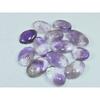 170Cts. Natural Amethyst Lace Agate Oval Shape Cabochon Gemstone 13Pcs Lot C-1908