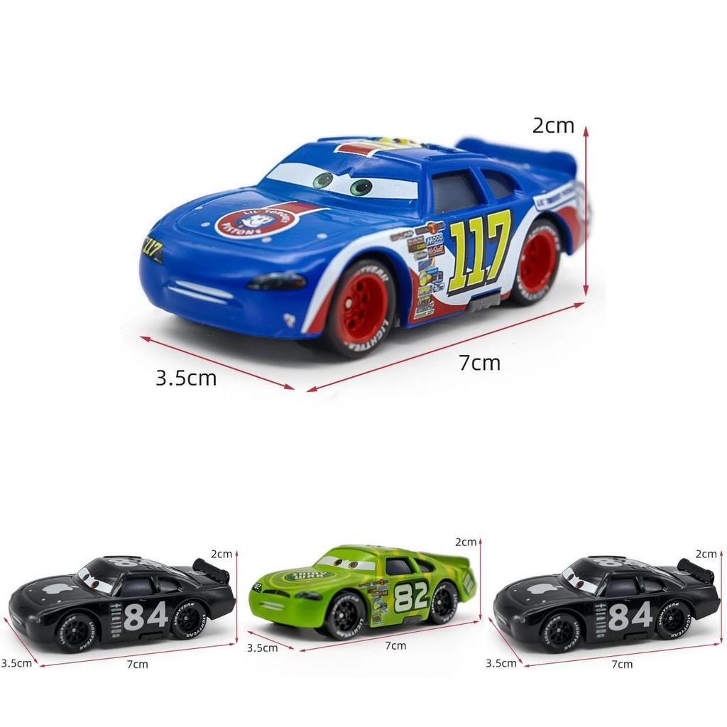 Durable Cars Lightning Mcqueen Alloy Toy Model Sheriff And Cabrera For Kids