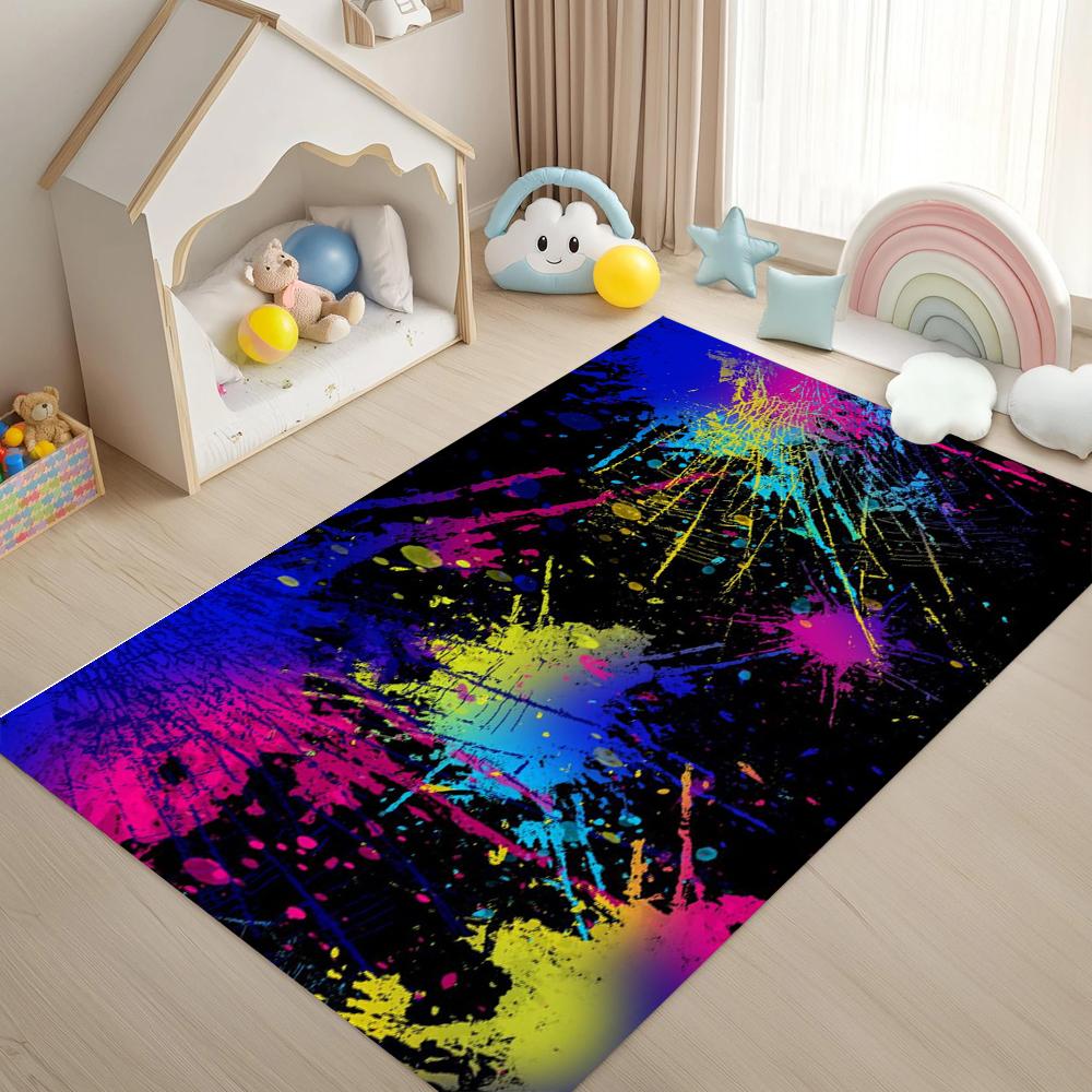 E-Sports Chair Carpets for Living Room Bedroom Sofa Rugs Kid Play Non-slip Floor Mat Doormat Yoga Mat Gift Home Decoration