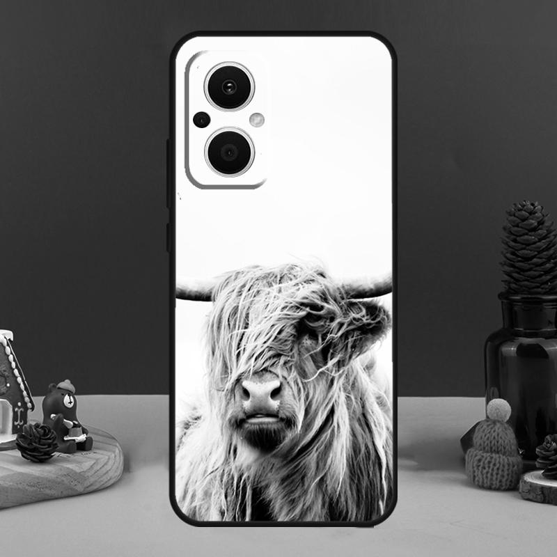 Highland Cows Case For OPPO Reno 5 Lite 4 6 7 8 10 Pro 11 F 4Z 5Z 8T OPPO Find X2 X3 Lite X5 X6 Pro Cover