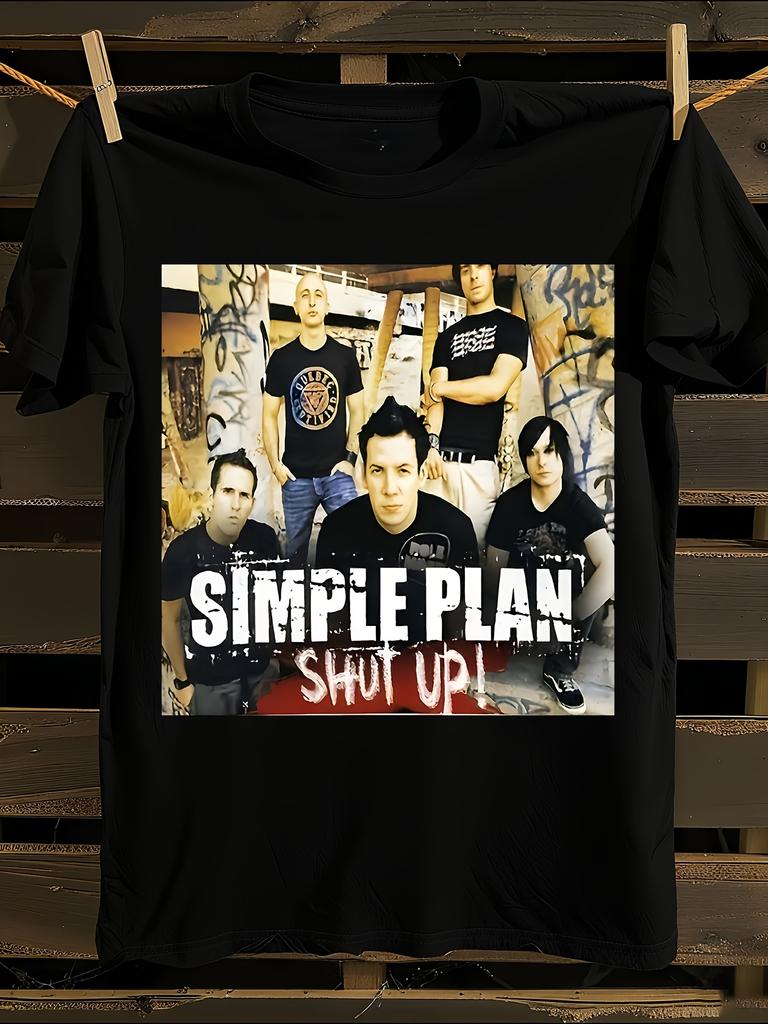 Simple Plan Tour 2017 Logo and Member Names T-shirt