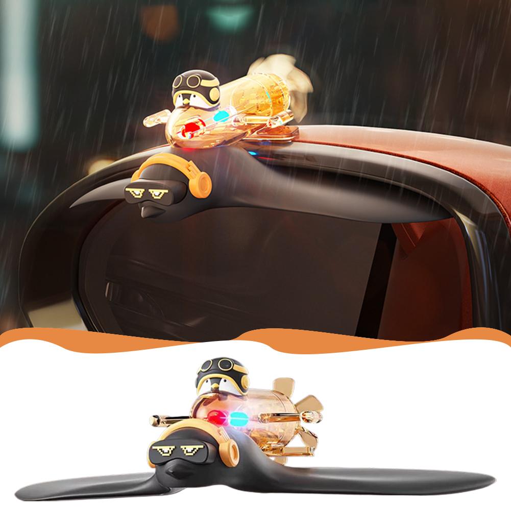 Universal Car Rearview Mirror Rain Guard Rain Eyebrow Rain Mirror Eyebrow Decoration Rain Mirror Rearview Cartoon Cover Sid Z7s5