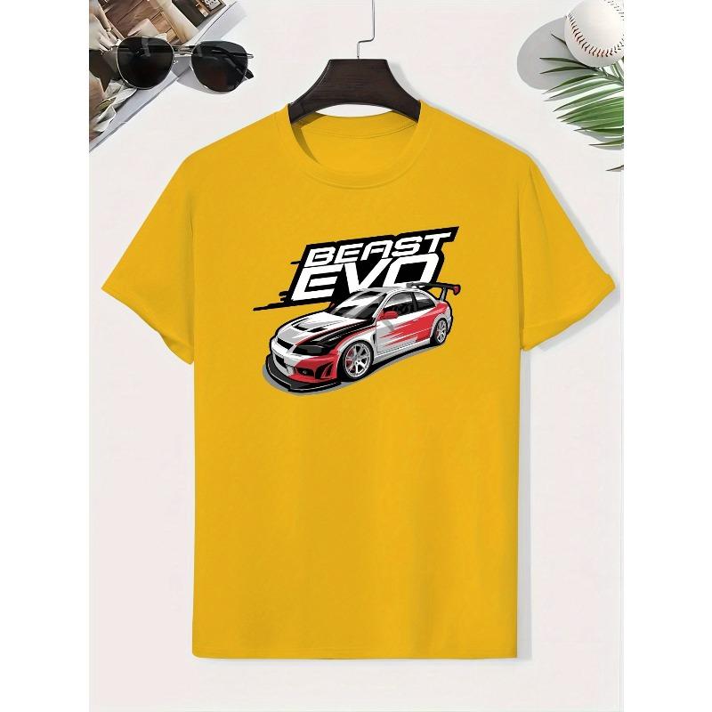 European Sizes T-Shirt for Boys, Creative Casual Tee, Lightweight And Comfortable Short Sleeve Top, Summer Apparel for Kids
