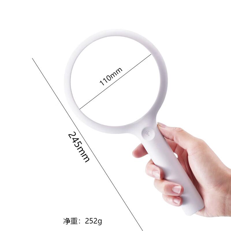 miflame USB Rechargeable LED Reading Magnifier