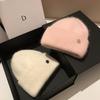 Autumn and winter new rabbit fur knitted hat fashionable soft waxy warm ear protection wool hat ins pullover hat