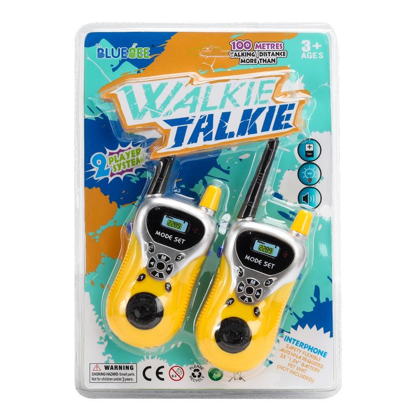 Kinder Walkie Talkie Set: 2-teiliges Eltern-Kind-Interaktives Drahtloses Anrufspielzeug, Smarte Outdoor-Kommunikation.