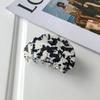 Acetate Hair Claw Medium Size Colorful Grid Plaid Stripe Hair Clip Shark Clips Girls Women Hair Accessories
