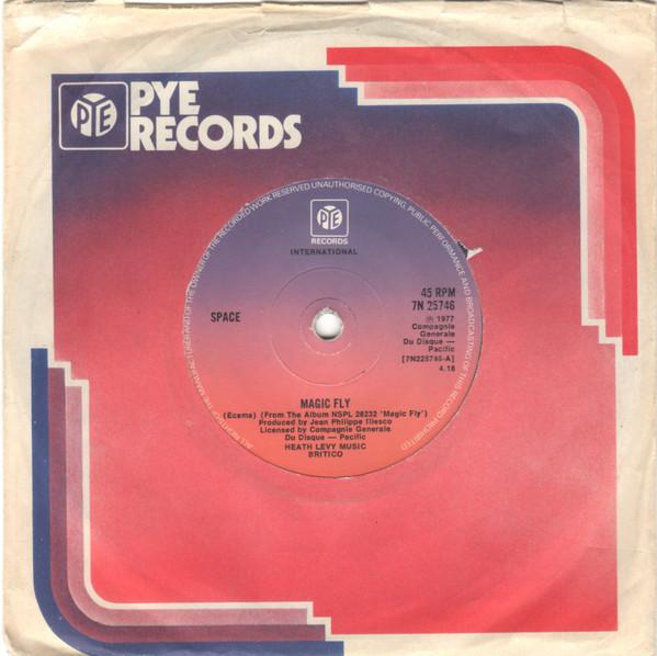 

7inch Record SPACE - Magic Fly 7N25746 Pye Internation 1977 UK Dance & Electronica Used