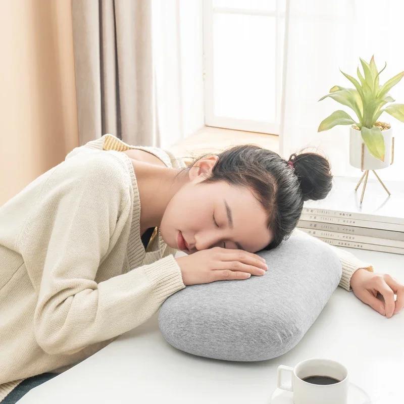 Multifunction Memory Foam Neck Pillow Slow Rebound Soft Travel Pillow for Sleeping Cervical Health Massage Nap Pillows
