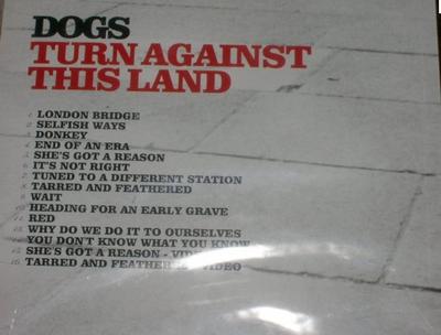 CD DOGS - Turn Against This Land UICI1042 Island Records 2006 Japan ObiRock Used