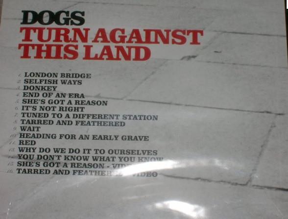 

CD DOGS - Turn Against This Land UICI1042 Island Records 2006 Япония ОбиРок Б/У