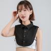 Unisex M-XXL Fake Collar Formal Business Suit Women Shirt Detachable Collars Large Size False Collar Accessories Fuax Cols