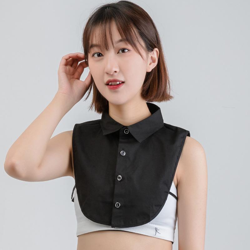 Unisex M-XXL Fake Collar Formal Business Suit Women Shirt Detachable Collars Large Size False Collar Accessories Fuax Cols